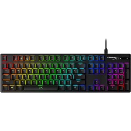 HyperX Alloy Origins Mechanical Gaming Keyboard, Software-Controlled Light & Macro Customization Tactile HyperX Aqua Switch