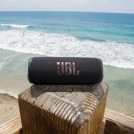 JBL Flip 6- Portable Bluetooth Speaker, Powerful Sound, Deep Bass, IPX7 Waterproof, 12hrs Playtime, PartyBoost to Pair Multiple Speakers; for home, outdoor, travel (black)