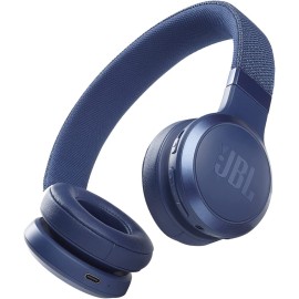 JBL Live 460NC - Wireless On-Ear Noise Cancelling Headphones with Long Battery Life and Voice Assistant Control - Blue