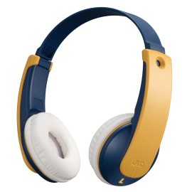 Jvc Tinyphones Bluetooth Children'S On-Ear Headphones, Volume Limiting, Yellow, Ha-Kd10W