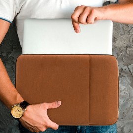 Klip Xtreme SquarePro KNS-420 Notebook sleeve 15.6" - brown