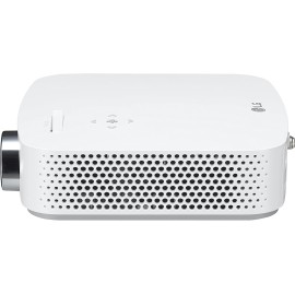 LG PF50KA 100” Portable Full HD (1920 x 1080) LED Smart TV Home Theater CineBeam Projector with Built-in Battery (2.5 Hours) - White