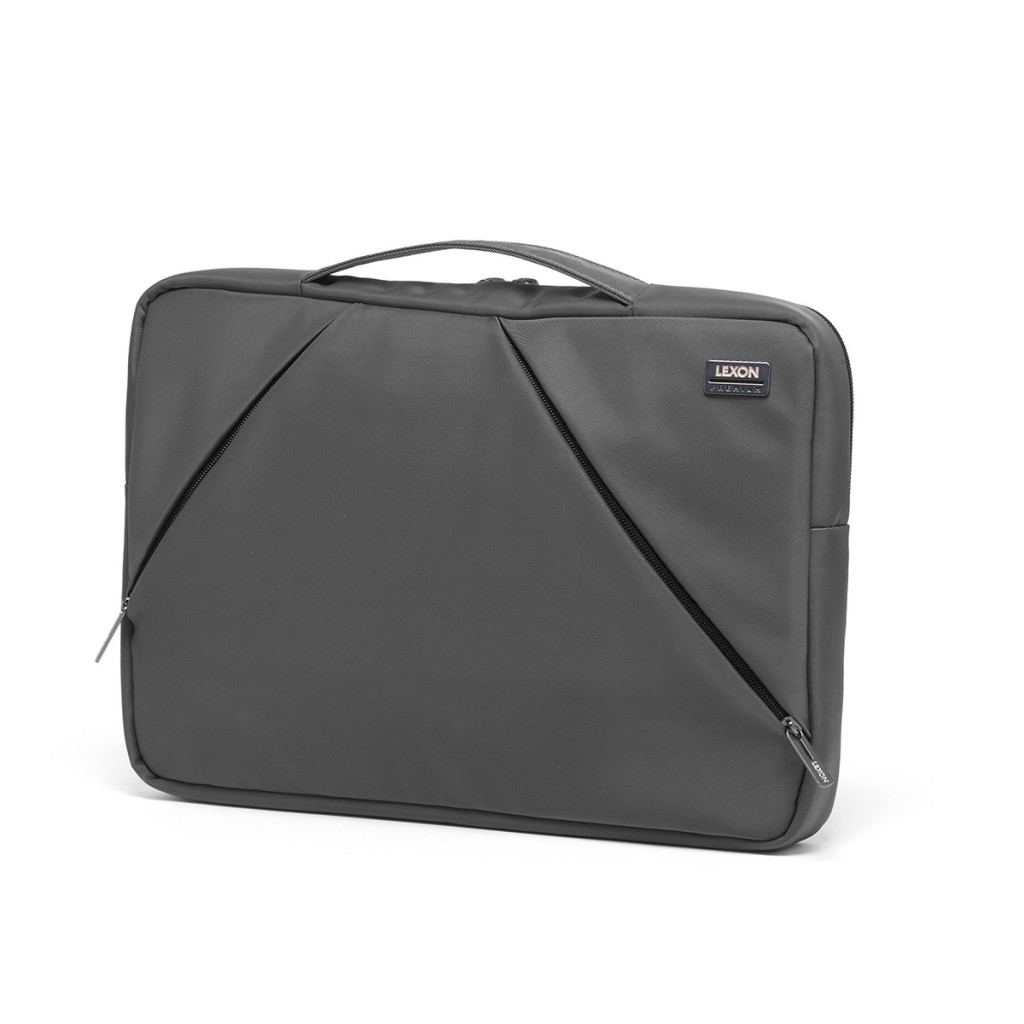 Lexon 14 In. Premium Slim Laptop Bag Gray BOWLN2701G