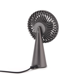 Lexon Wino Portable Rechargeable Mini Fan (Gunmetal Gray)