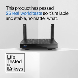 Linksys MR20EC-AMZ Hydra 6 Dual-Band Mesh WiFi 6 Router Coverage up to 2000 sq. ft, 25+ Devices, and Speed up to 3.0 Gbps