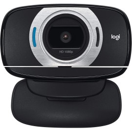 Logitech HD Laptop Webcam C615 with Fold-and-Go Design, 360-Degree Swivel, 1080p Camera