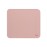 Logitech Rose Mouse pad Studio Series - Mouse pad - anti-slip rubber base, easy gliding, spill-resistant surface - dark rose