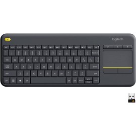 Logitech Wireless Touch Keyboard K400 Plus Keyboard with touchpad black