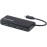 Manhattan 164924 4-Port USB 3.2 Gen 1 Hub USB-C Male to 4x USB A Female 5Gbps Data Transfer Rates USB Powered Black