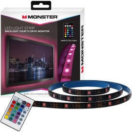 Monster Multi-Color Color-Changing Led Light Strip, 6.5 Ft.