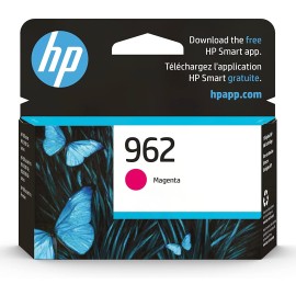 Original HP 962 Magenta Ink Cartridge | Works with HP OfficeJet 9010 Series, HP OfficeJet Pro 9010, 9020