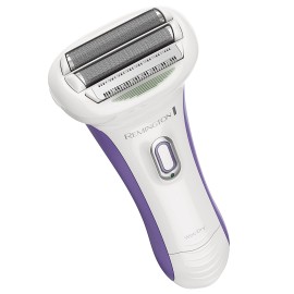 Remington Smooth & Silky Electric Shaver for Women, White/Purple