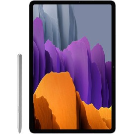 SAMSUNG Galaxy Tab S7+ Plus 12.4-inch Android Tablet 128GB Wi-Fi Bluetooth S Pen Fast-Charging USB-C Port, Mystic Silver