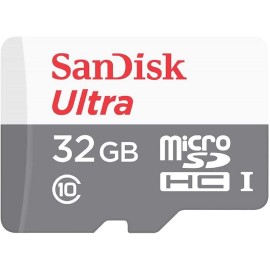 SanDisk Ultra - Flash memory card (microSDHC to SD adapter included) - 32 GB - Class 10 - microSDHC UHS-I