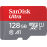 SanDisk Ultra - Flash memory card (microSDXC to SD adapter included) - 128 GB - A1 / UHS-I U1 / Class10 - microSDXC UHS-I