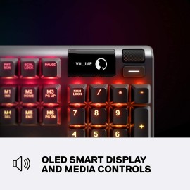 SteelSeries Apex 5 Hybrid Mechanical Gaming Keyboard – Per-Key RGB Illumination