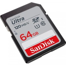 SanDisk Ultra - Flash memory card - 64 GB - UHS-I U1 / Class10 - SDXC UHS-I