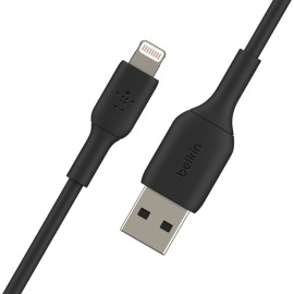 Belkin Boost Up Charge Lightning To Usb-A Cable, 3.3 Feet (Black)