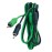 X-Treme Green Series Rca Audio Cable (3 Feet)