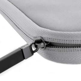 Klip Xtreme Notebook sleeve 15.6" Polyester Gray - with Pocket