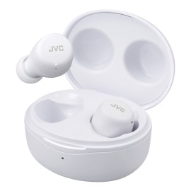 Jvc Gumy Mini Bluetooth Earbuds, True Wireless With Charging Case (Coconut White)