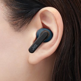 Jvc Riptidz Bluetooth Earbuds, True Wireless With Charging Case (Navy)