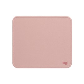 Logitech Rose Mouse pad Studio Series - Mouse pad - anti-slip rubber base, easy gliding, spill-resistant surface - dark rose