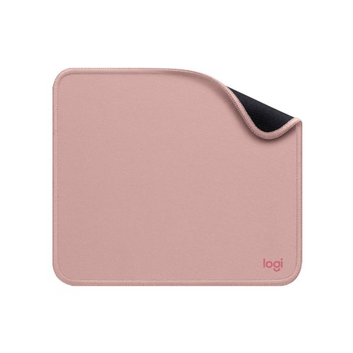 Logitech Rose Mouse pad Studio Series - Mouse pad - anti-slip rubber base, easy gliding, spill-resistant surface - dark rose