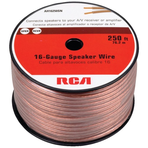 Rca 16-Gauge Speaker Wire (250Ft)