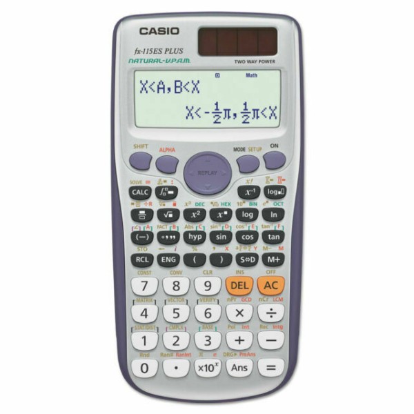 CASIO Advanced Scientific Calculator With Natural Textbook Display 