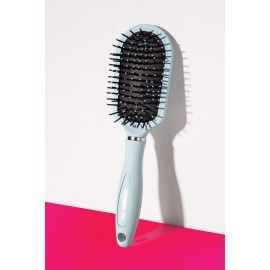 Cosmopolitan Detangling Wet/Dry Hair Brush (Blue And Silver)