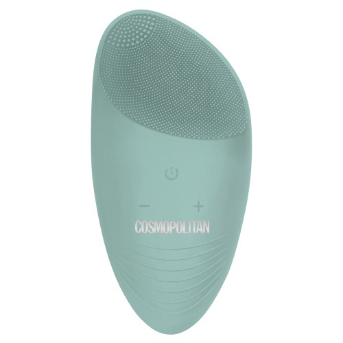 Cosmopolitan Rechargeable Facial Cleaner (Blue And Silver)