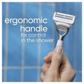 Gillette Venus Intimate Grooming Razors for Women, 1 Venus Razor Bikini Trimmer, 2 Razor Blade Refills, Pink