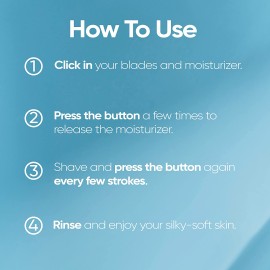 Gillette Venus Radiant Skin Moisturizing Women’s Razor For Dry And Sensitive Skin With Olay Moisturizer Dispenser