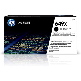 HP 649X Black High-yield Toner Cartridge | Works with HP Color LaserJet Enterprise CP4525 Series | CE260X