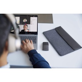 Lenovo Yoga Laptop Sleeve for 15-Inch Computer, Leather and Wool Felt, Magnetic Closure