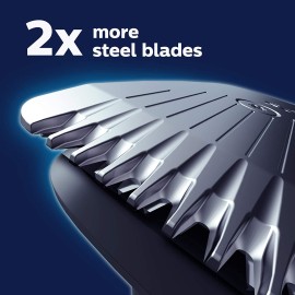 Philips Norelco Beard Trimmer and Hair Clipper Series 5500, electric, cordless, one pass beard trimmer and hair clipper with washable feature for easy clean - No blade oil needed