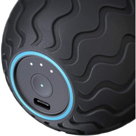 Wave Series Wave Solo - Handheld Bluetooth Enabled Massage Device for Athletes - Ultra-Portable Vibration Therapy Ball with QuietRoll Technology & 3 Customizable Vibration Frequencies in Therabody App
