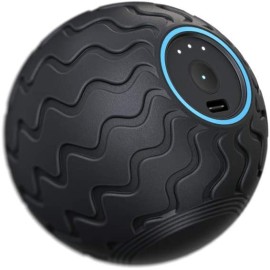 Wave Series Wave Solo - Handheld Bluetooth Enabled Massage Device for Athletes - Ultra-Portable Vibration Therapy Ball with QuietRoll Technology & 3 Customizable Vibration Frequencies in Therabody App