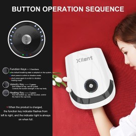 Xllent Hand Massager with Compression & Heating for Arthritis,Birthday