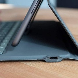 ZAGG - Messenger Folio 2 - Tablet Keyboard & Case for 10.2-inch iPad, 10.5-inch iPad/Air 3