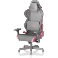 DXRacer Air Gaming Chair, Ultra-Breathable Mesh, Adjustable Armrests, Memory Foam Headrest, Modular Design, Standard, Grey & Pink (Standard)