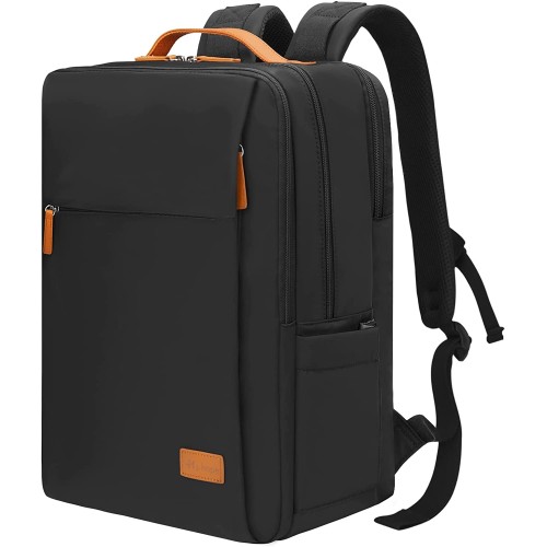 Hp hope Business Travel Backpack, Waterproof RFID Anti Theft Work Backpack for Men Women, 15.6 Inch Smart Laptop Backpack with USB Charging Port & Wet Pocket, Black