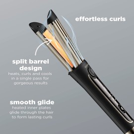 INFINITIPRO BY CONAIR Cool Air Curling Iron, Protects Against Damage and Locks in Style