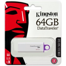 Kingston 64 GB USB flash drive USB 3.0 Purple