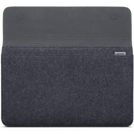 Lenovo Yoga Laptop Sleeve for 15-Inch Computer, Leather and Wool Felt, Magnetic Closure