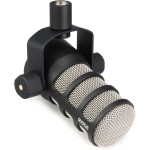 RODE PodMic Dynamic XLR Podcasting Microphone with Built-in Pop Filter