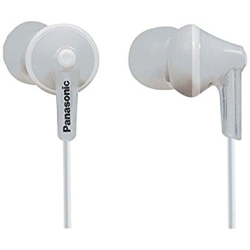 Panasonic TCM125 Earbuds with Remote & Microphone (White)