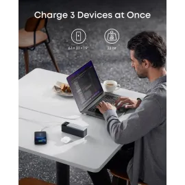 Anker 737 Power Bank - 140 W 24,000 mAh 3-Port Laptop Charger