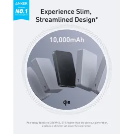 Anker MagGo Power Bank - Slim 10,000 mAh Magnetic Battery Pack